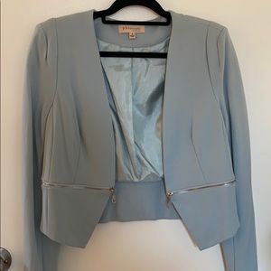 baby blue SOFT blazer